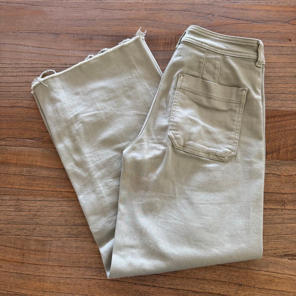 MAEVE The Ettie High-Rise Crop Wide-Leg Jeans -Size 27 - Picture 2 of 10